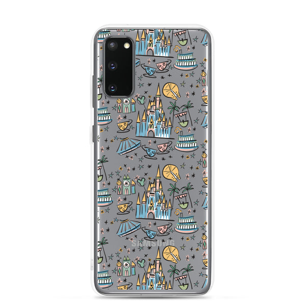 Disney Best Day Ever Disney Samsung Case Disney Parks Phone Case Castle Teacups Small World Samsung Case
