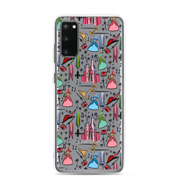 Sleeping Beauty Samsung Case Princess Aurora Good Fairies Castle Disney Samsung Case