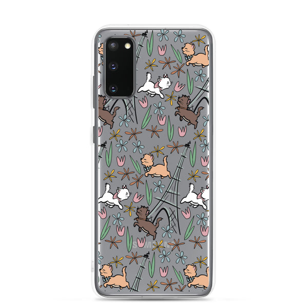 The Aristocats Samsung Phone Case Paris in the Springtime Disney Phone Case Flower and Garden Epcot France Samsung Case