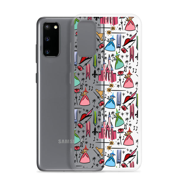 Sleeping Beauty Samsung Case Princess Aurora Good Fairies Castle Disney Samsung Case