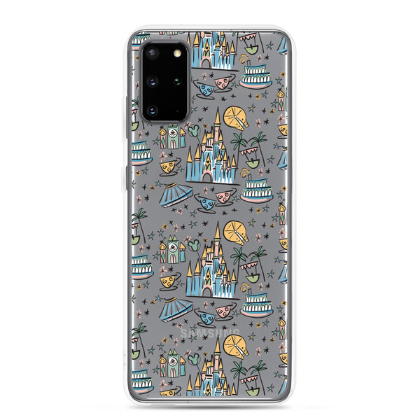 Disney Best Day Ever Disney Samsung Case Disney Parks Phone Case Castle Teacups Small World Samsung Case