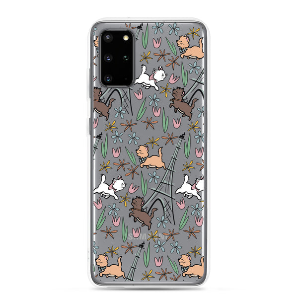 The Aristocats Samsung Phone Case Paris in the Springtime Disney Phone Case Flower and Garden Epcot France Samsung Case