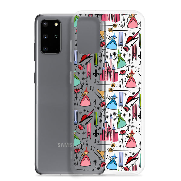 Sleeping Beauty Samsung Case Princess Aurora Good Fairies Castle Disney Samsung Case