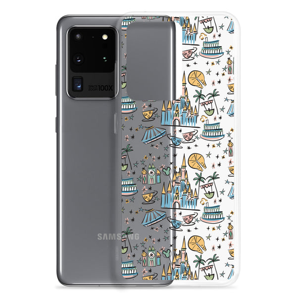 Disney Best Day Ever Disney Samsung Case Disney Parks Phone Case Castle Teacups Small World Samsung Case