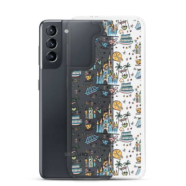 Disney Best Day Ever Disney Samsung Case Disney Parks Phone Case Castle Teacups Small World Samsung Case