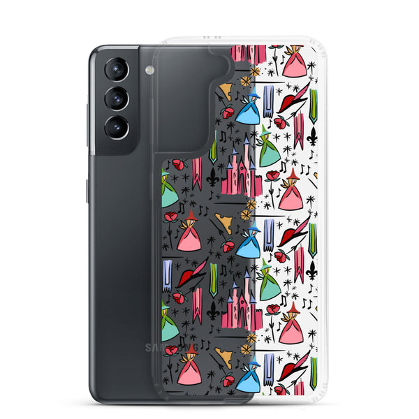 Sleeping Beauty Samsung Case Princess Aurora Good Fairies Castle Disney Samsung Case