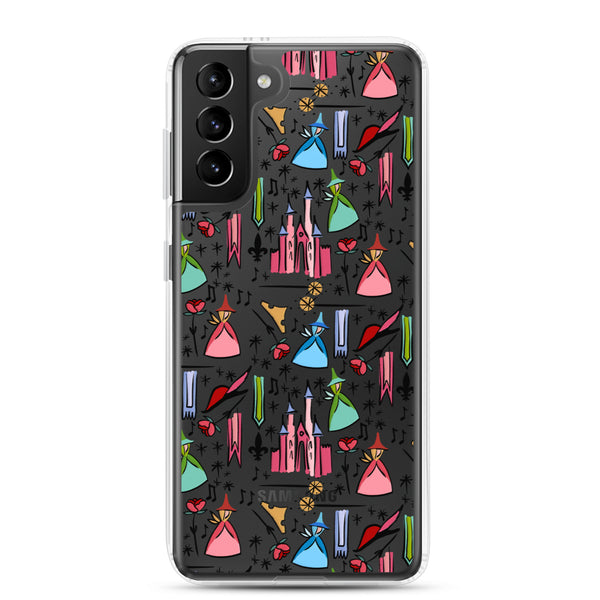 Sleeping Beauty Samsung Case Princess Aurora Good Fairies Castle Disney Samsung Case