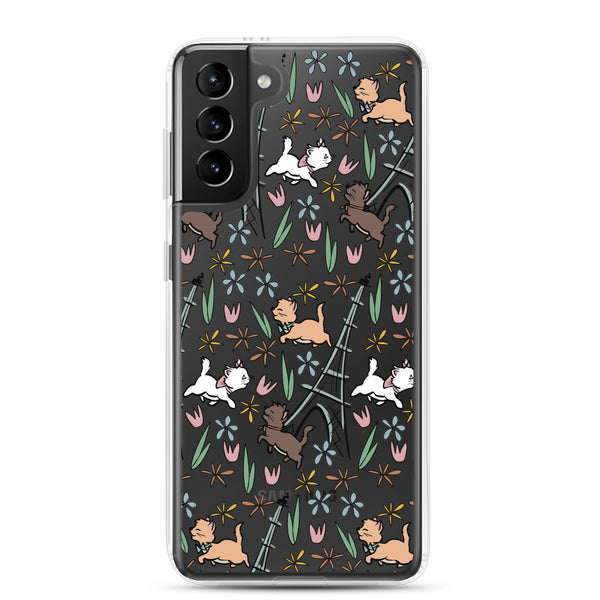 The Aristocats Samsung Phone Case Paris in the Springtime Disney Phone Case Flower and Garden Epcot France Samsung Case