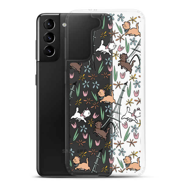 The Aristocats Samsung Phone Case Paris in the Springtime Disney Phone Case Flower and Garden Epcot France Samsung Case