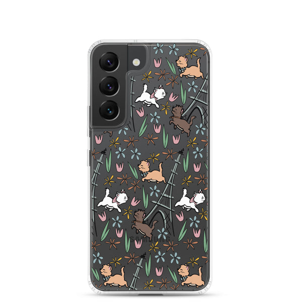 The Aristocats Samsung Phone Case Paris in the Springtime Disney Phone Case Flower and Garden Epcot France Samsung Case