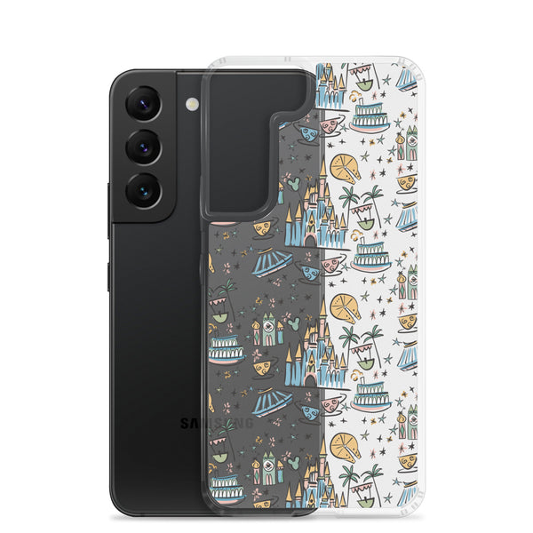 Disney Best Day Ever Disney Samsung Case Disney Parks Phone Case Castle Teacups Small World Samsung Case