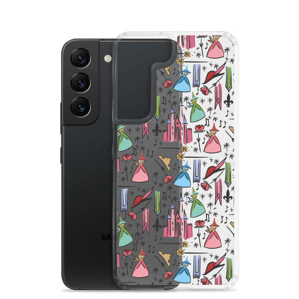Sleeping Beauty Samsung Case Princess Aurora Good Fairies Castle Disney Samsung Case