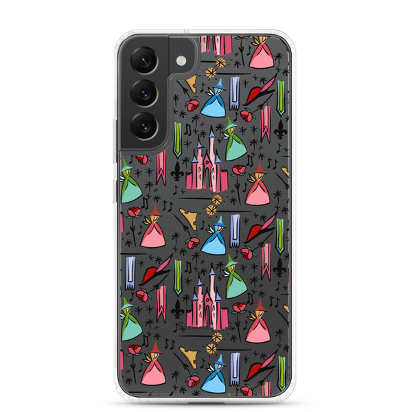 Sleeping Beauty Samsung Case Princess Aurora Good Fairies Castle Disney Samsung Case