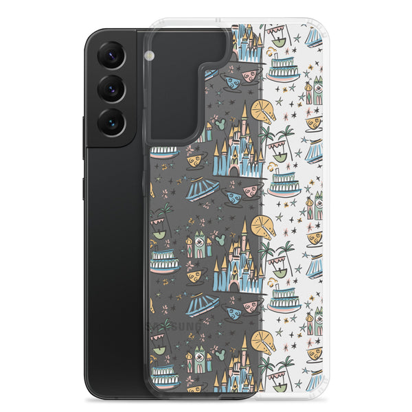 Disney Best Day Ever Disney Samsung Case Disney Parks Phone Case Castle Teacups Small World Samsung Case