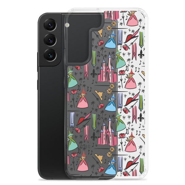 Sleeping Beauty Samsung Case Princess Aurora Good Fairies Castle Disney Samsung Case