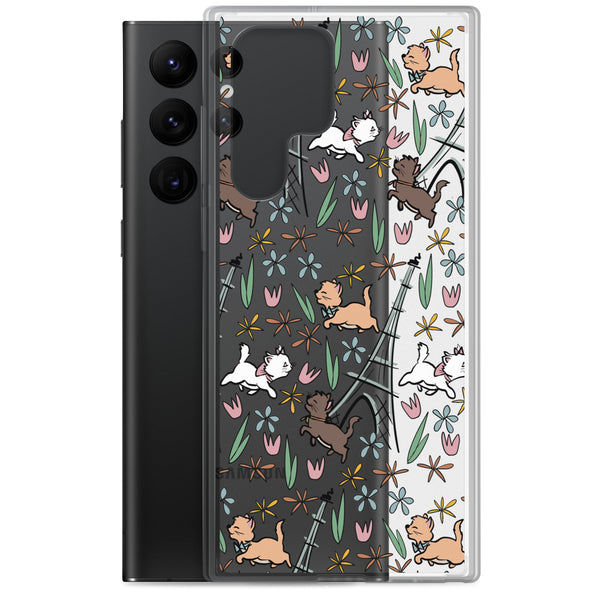 The Aristocats Samsung Phone Case Paris in the Springtime Disney Phone Case Flower and Garden Epcot France Samsung Case