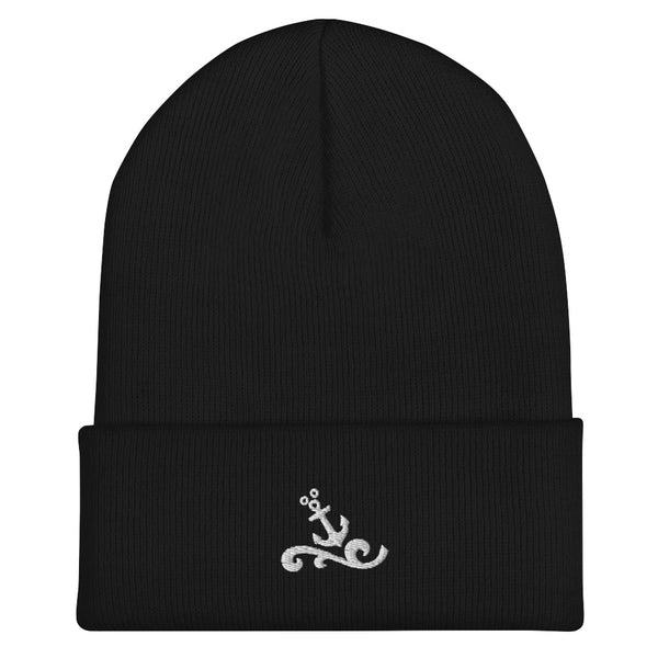 Disney Cruise Beanie Hat Disney Mickey Anchor Cuffed Beanie