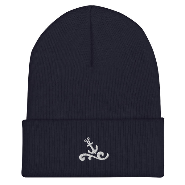 Disney Cruise Beanie Hat Disney Mickey Anchor Cuffed Beanie