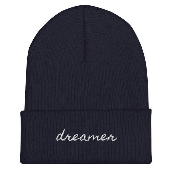 Walt Disney Dreamer Disney Winter Hat Disney Vacation Dreamer Cuffed Beanie