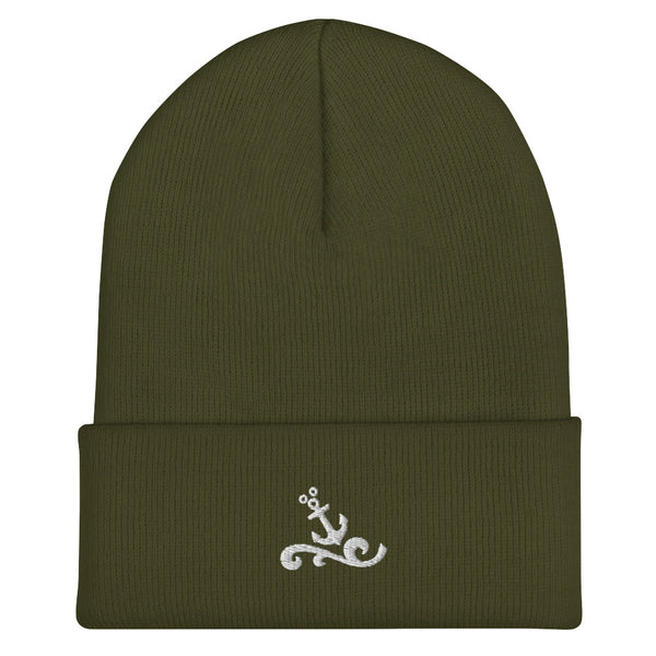 Disney Cruise Beanie Hat Disney Mickey Anchor Cuffed Beanie