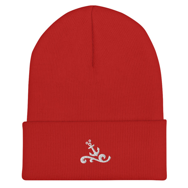 Disney Cruise Beanie Hat Disney Mickey Anchor Cuffed Beanie