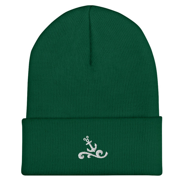 Disney Cruise Beanie Hat Disney Mickey Anchor Cuffed Beanie