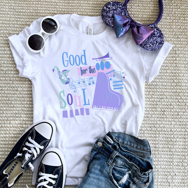Disney Pixar Soul Good for the Soul Jazz Music Unisex t-shirt