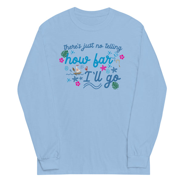 Moana Song Lyrics Long Sleeve How Far I'll Go Shirt Disney Vacation Long sleeve