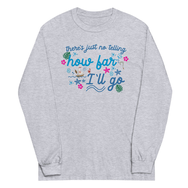 Moana Song Lyrics Long Sleeve How Far I'll Go Shirt Disney Vacation Long sleeve