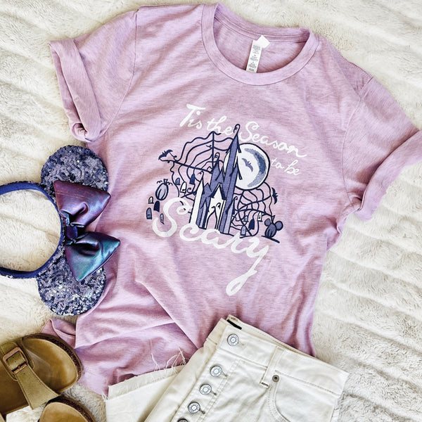 Scary Season T-shirt Disney Halloween Tis the Season to Be Scary Unisex T-Shirt