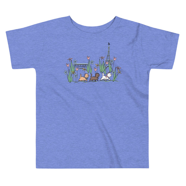 The Aristocats Toddler Shirt Paris in the Springtime Disney Shirt Flower and Garden Epcot France Toddler Shirt