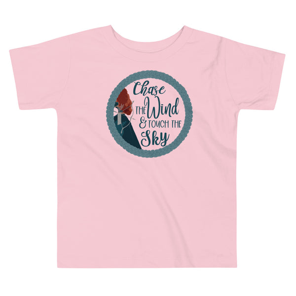 Brave Merida Toddler Shirt Disney Princess Merida,Chase the Wind and Touch the Sky Toddler Shirt