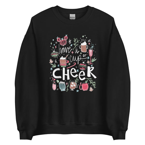 Epcot Christmas Sweatshirt Festival of Holidays Shirt Have a Cup of Cheer Disney Christmas Sweatshirt