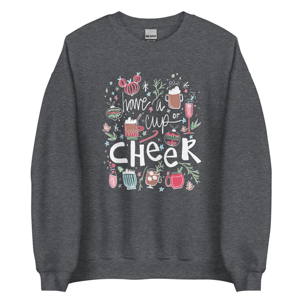 Epcot Christmas Sweatshirt Festival of Holidays Shirt Have a Cup of Cheer Disney Christmas Sweatshirt