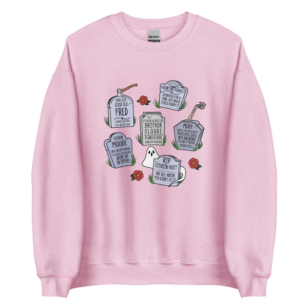 Muppets Haunted Mansion Rest in Peace Tombstones Halloween Spooky Disney Sweater Unisex Sweatshirt