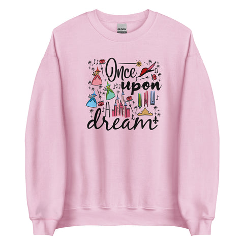 Sleeping Beauty Sweatshirt Once Upon a Dream Disney Shirt Princess Aurora Unisex Sweatshirt