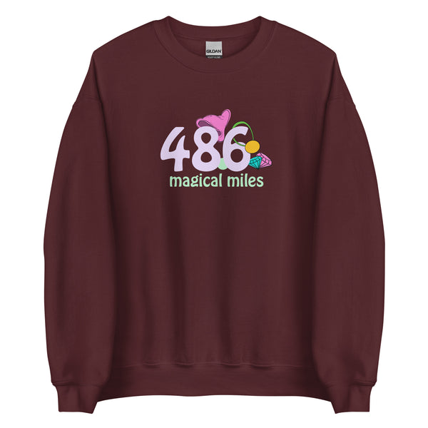 Dopey runDisney 48.6 magical miles Disney running sweater Unisex Sweatshirt
