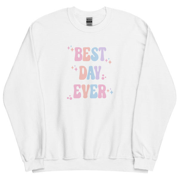 Best Day Ever Disney sweater Pastel cute Disney shirt Parks Unisex Sweatshirt