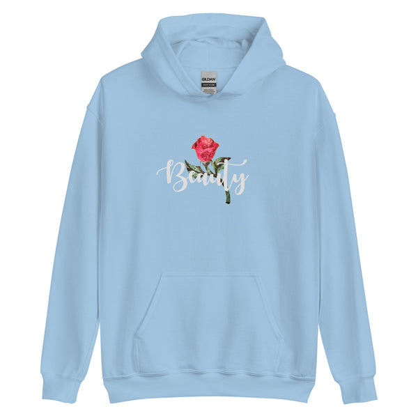 Beauty and the Beast Hooded Sweatshirt Enchanted Rose Beauty
