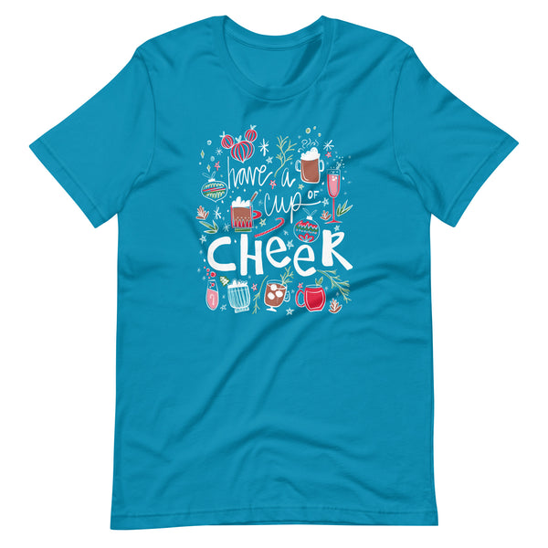 Epcot Christmas T-Shirt Festival of Holidays Shirt Have a Cup of Cheer Disney Christmas T-Shirt