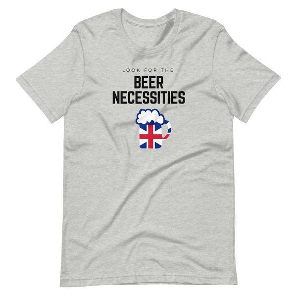 Disney Drinking Beer Necessities T-Shirt Epcot ENGLAND Beer Jungle Book Food and Wine Festival T-Shirt