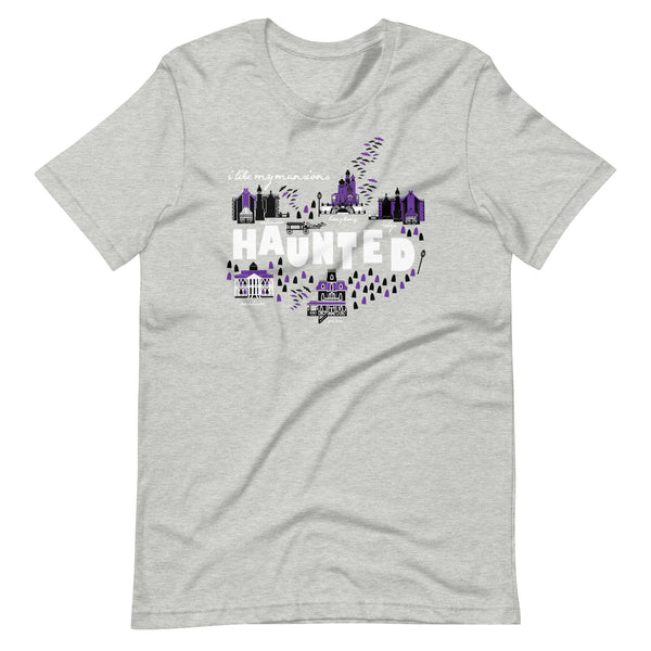 Haunted Mansions T-Shirt I Like My Mansions Haunted Disney Unisex T-shirt