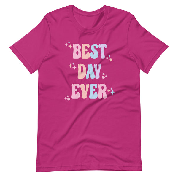 Best Day Ever Disney Pastels cute Disney shirt Parks Unisex t-shirt