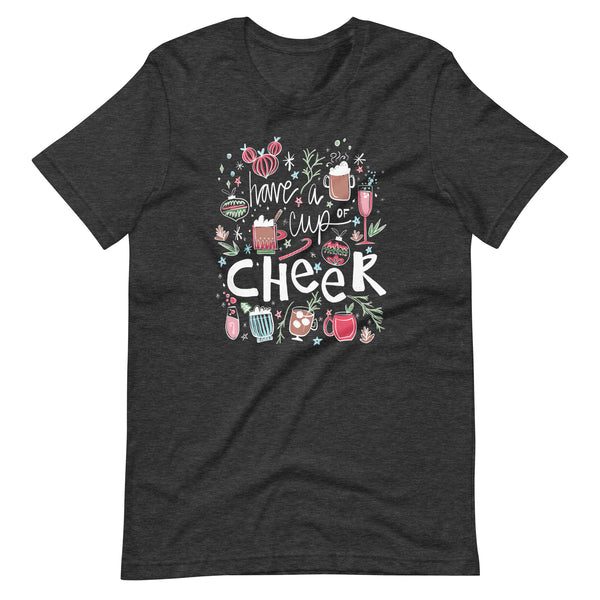 Epcot Christmas T-Shirt Festival of Holidays Shirt Have a Cup of Cheer Disney Christmas T-Shirt