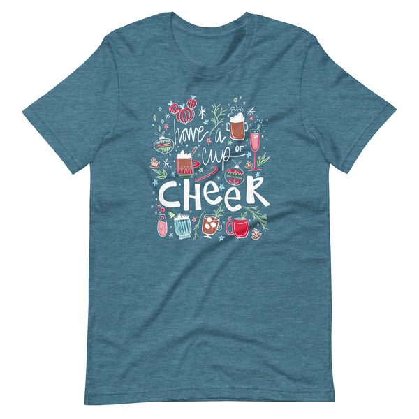 Epcot Christmas T-Shirt Festival of Holidays Shirt Have a Cup of Cheer Disney Christmas T-Shirt