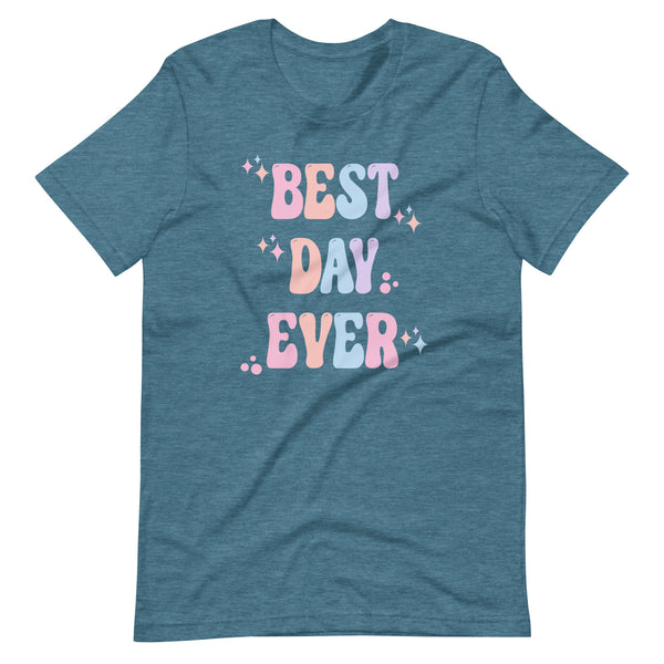 Best Day Ever Disney Pastels cute Disney shirt Parks Unisex t-shirt