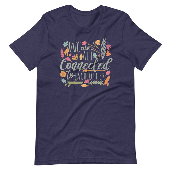 Pocahontas T-Shirt We are All Connected Disney Fall Shirt Disney Colors of the Wind T-Shirt