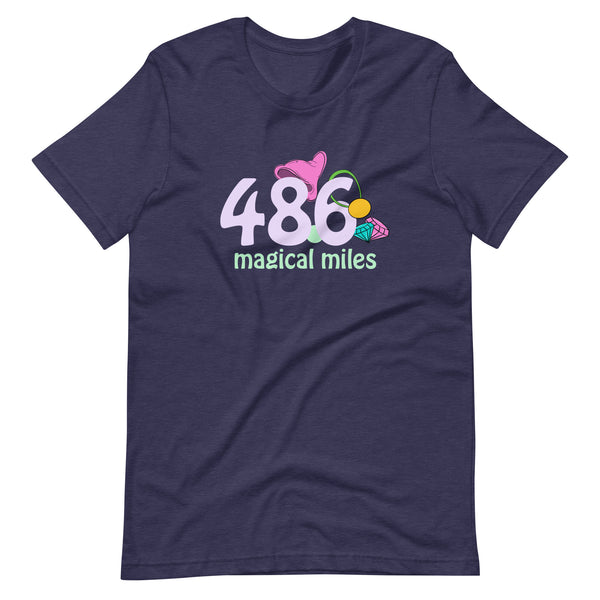 Dopey runDisney 48.6 magical miles Disney running shirt Unisex t-shirt