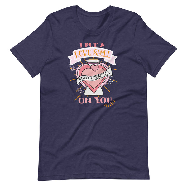 Love Potion Love Spell T-Shirt I Put a Spell on You Valentine's Day T-Shirt