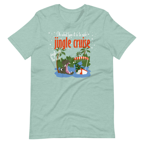 Jingle Cruise Hippo T-Shirt Jungle Cruise Disney Christmas T-Shirt